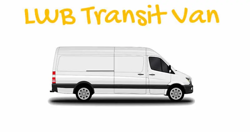 Long Wheel Base (LWB) Transit Van with Man London 